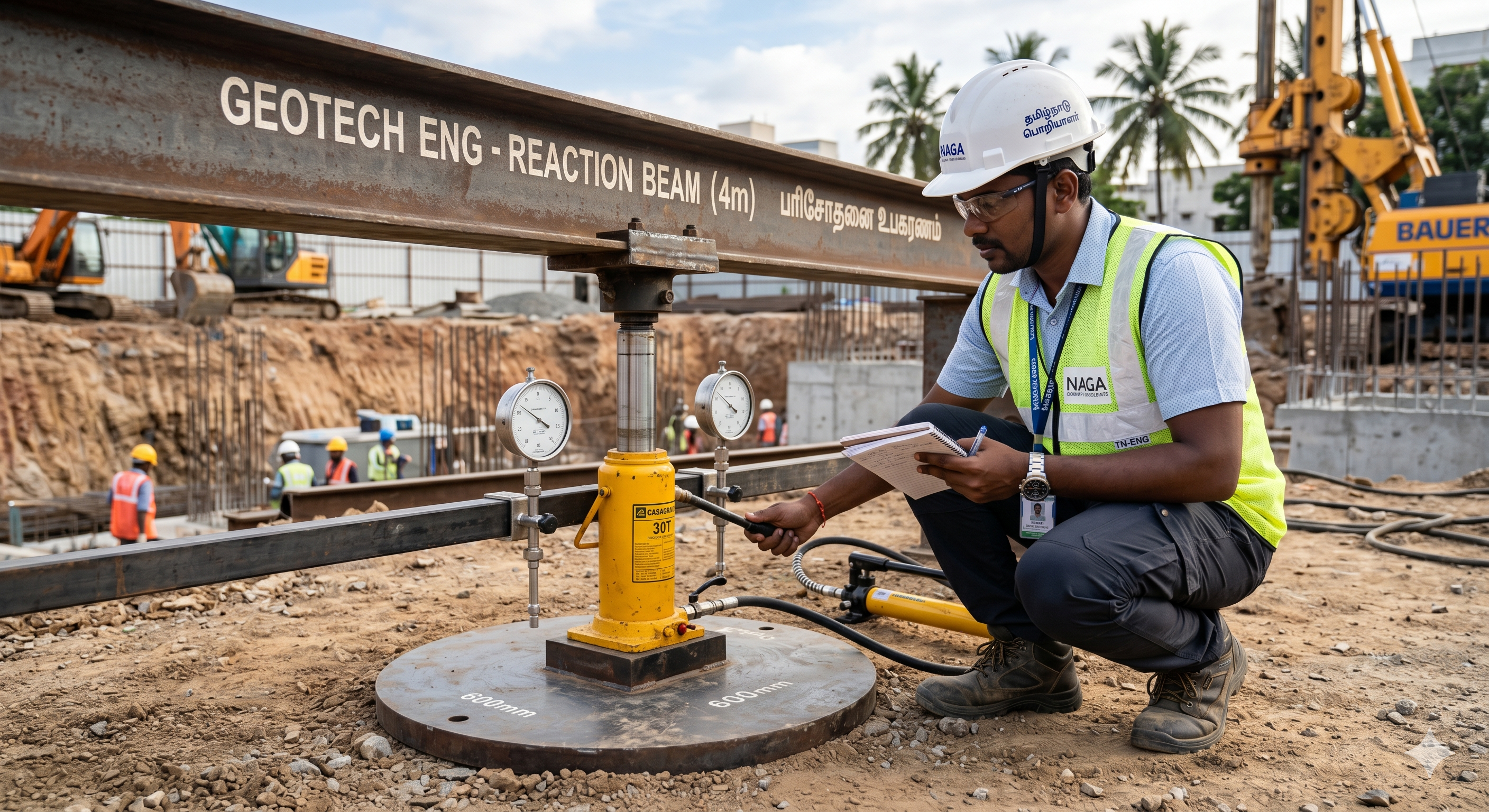 Plate Load Test Equipment